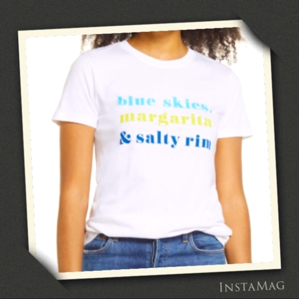 1901 BLUE SKIES MARGARITA... Short Sleeve T-Shirt
